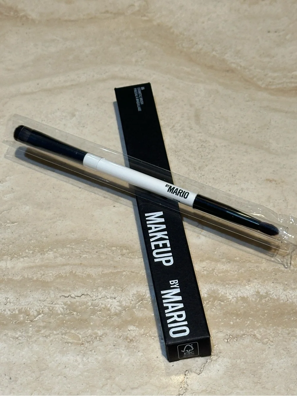 MAKEUP BY MARIO E6 Dual-Ended Eyeshadow Brush
